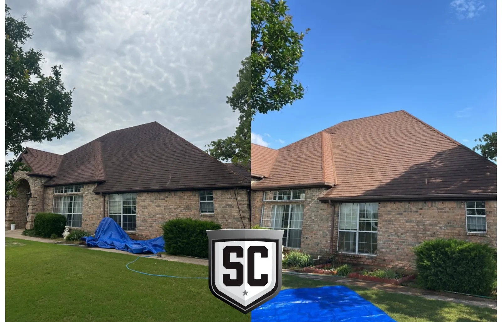 Roof Washing by Surface Commandos